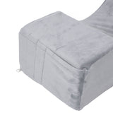 Salon Eyelash Extension Neck Pillow U Shaped Comfortable Velvet Memory Foam Pillow Protect Neck for Lash Extension Grafting Make Up Grey In Australia - Darrahopens