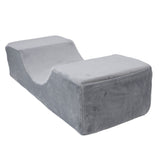 Salon Eyelash Extension Neck Pillow U Shaped Comfortable Velvet Memory Foam Pillow Protect Neck for Lash Extension Grafting Make Up Grey