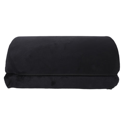 Foot Rest Black Ergonomic Height Adjustable Half Cylinder High Rebound Memory Foam Footstool for Office In Australia - Darrahopens