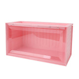 Figure Display Case with Light Sensing Constant On Function 2 Tier Mini Figure Display Box Showcase for Collectibles Action Figures Pink In Australia - Darrahopens