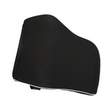 Back Lumbar Support Pillow Memory Foam Soft Breathable Chair Lumbar Pillow for Office Chair Gaming Chair Black