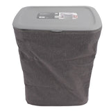 Laundry Hamper with Handles Lid Detachable Bag Fabric Laundry Separation Basket for Bathroom Utility Room S 50L