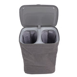Laundry Hamper with Handles Lid Detachable Bag Fabric Laundry Separation Basket for Bathroom Utility Room S 50L