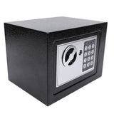 Safe Box with Key Code for Money Documents Steel Construction Small Security Lock Cabinet