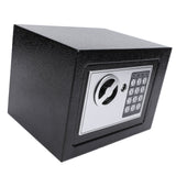 Safe Box with Key Code for Money Documents Steel Construction Small Security Lock Cabinet