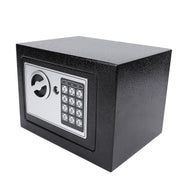Safe Box with Key Code for Money Documents Steel Construction Small Security Lock Cabinet
