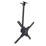 TV Ceiling Mount Bracket Adjustable Height Fits Most Flat Panel Televisions Home Bars Restaurants Fitness Centers School Use DN04