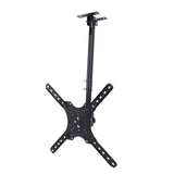 TV Ceiling Mount Bracket Adjustable Height Fits Most Flat Panel Televisions Home Bars Restaurants Fitness Centers School Use DN04