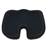 Gel Seat Cushion Memory Foam Slow Rebound Pressure Relief Chair Cushion for Home Driving Wheelchair 18.1 X 14.6 X 3.1in
