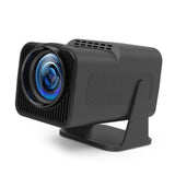 Projector HD for Home Theater Office 360 Degree Rotatable PTZ Portable Mini HY320 US Plug 110‑220V Black