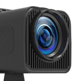 Projector HD for Home Theater Office 360 Degree Rotatable PTZ Portable Mini HY320 US Plug 110‑220V Black In Australia - Darrahopens