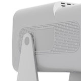 Projector HD for Home Theater Office 360 Degree Rotatable PTZ Portable Mini HY320 AU Plug 110‑220V White In Australia - Darrahopens
