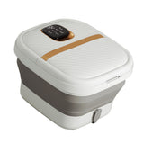 Foot Spa Bath Massager with Heat PP TPE Foldable Electric Foot Soaking Tub with Massage Roller for Relaxation In Australia - Darrahopens