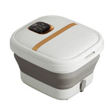 Foot Spa Bath Massager with Heat PP TPE Foldable Electric Foot Soaking Tub with Massage Roller for Relaxation In Australia - Darrahopens