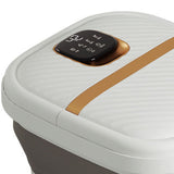 Foot Spa Bath Massager with Heat PP TPE Foldable Electric Foot Soaking Tub with Massage Roller for Relaxation In Australia - Darrahopens