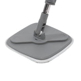 Mop Bucket Set with 2 Pieces Cloth 360 Degree Rotating Microfiber Mop Tool Dry and Wet Floor Mopping System for Home Use