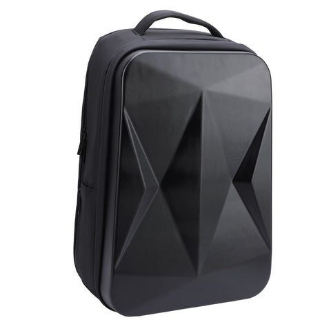 Satellite Backpack Water Resistant Protective Travel Case with USB Charging Port for Cables Power Supply Kickstand Pipe Adapter