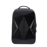Satellite Backpack Water Resistant Protective Travel Case with USB Charging Port for Cables Power Supply Kickstand Pipe Adapter