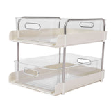 Storage Shelving Unit Organizer Multifunctional Cosmetics Snacks Display Storage Rack for Kitchen Bedroom Living Room 2 Layers In Australia - Darrahopens