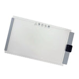 Electric Heating Tray Food Grade Silicone Non Slip Flexible Folding Food Warming Mat for Home Kitchen 660 X 390mm White