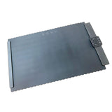 Electric Heating Tray Food Grade Silicone Non Slip Flexible Folding Food Warming Mat for Home Kitchen 660 X 390mm Grey