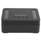 Phone Lock Box with Timer Aluminum Alloy Lock Storage Box for Studying Time Management S Black