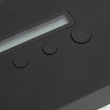 Phone Lock Box with Timer Aluminum Alloy Lock Storage Box for Studying Time Management S Black
