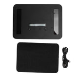 Phone Lock Box with Timer Aluminum Alloy Lock Storage Box for Studying Time Management S Black