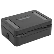 Phone Lock Box with Timer Aluminum Alloy Lock Storage Box for Studying Time Management S Black