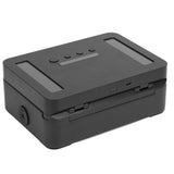 Phone Lock Box with Timer Aluminum Alloy Lock Storage Box for Studying Time Management S Black