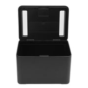 Phone Lock Box with Timer Aluminum Alloy Lock Storage Box for Studying Time Management M Black