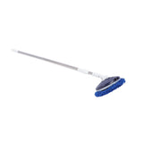 Electric Car Cleaning Brush Rotating Car Wash Brush Mop Cleaning Tool Telescopic Handle Soft Bristles for Home Car Use Glass Tile Floor Blue