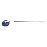 Electric Car Cleaning Brush Rotating Car Wash Brush Mop Cleaning Tool Telescopic Handle Soft Bristles for Home Car Use Glass Tile Floor Blue