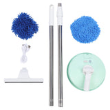Electric Car Cleaning Brush Rotating Car Wash Brush Mop Cleaning Tool Telescopic Handle Soft Bristles for Home Car Use Glass Tile Floor Green In Australia - Darrahopens