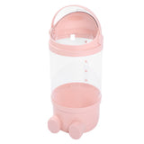 Stuffed Animal Storage Tube 65cm Plastic Transparent Plush Toy Organizer Display Bucket for Playroom Bedroom Pink In Australia - Darrahopens