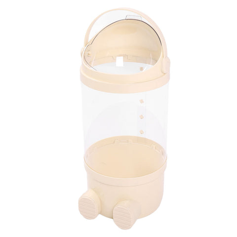 Stuffed Animal Storage Tube 65cm Plastic Transparent Plush Toy Organizer Display Bucket for Playroom Bedroom Yellow