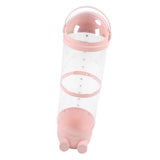Clear Stuffed Animal Storage Tube Large Capacity Transparent Kids Plush Toy Storage Bucket Organizer 97cm / 38.2in Roseate
