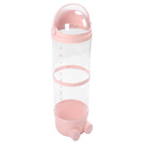 Clear Stuffed Animal Storage Tube Large Capacity Transparent Kids Plush Toy Storage Bucket Organizer 97cm / 38.2in Roseate