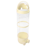 Clear Stuffed Animal Storage Tube Large Capacity Transparent Kids Plush Toy Storage Bucket Organizer 97cm / 38.2in Yellow