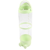 Clear Stuffed Animal Storage Tube Large Capacity Transparent Kids Plush Toy Storage Bucket Organizer 97cm / 38.2in Green In Australia - Darrahopens