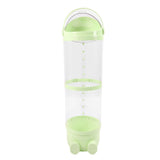 Clear Stuffed Animal Storage Tube Large Capacity Transparent Kids Plush Toy Storage Bucket Organizer 97cm / 38.2in Green