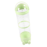 Clear Stuffed Animal Storage Tube Large Capacity Transparent Kids Plush Toy Storage Bucket Organizer 97cm / 38.2in Green