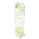 Clear Stuffed Animal Storage Tube Large Capacity Transparent Kids Plush Toy Storage Bucket Organizer 97cm / 38.2in Green