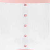 Stuffed Animal Storage Tube 130cm Large Capacity Transparent Plush Toy Display Bucket Organizer for Playroom Bedroom Rosy