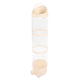 Stuffed Animal Storage Tube 130cm Large Capacity Transparent Plush Toy Display Bucket Organizer for Playroom Bedroom Yellow In Australia - Darrahopens