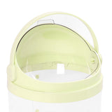 Stuffed Animal Storage Tube 130cm Large Capacity Transparent Plush Toy Display Bucket Organizer for Playroom Bedroom Green