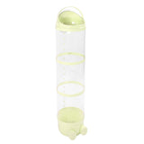 Stuffed Animal Storage Tube 130cm Large Capacity Transparent Plush Toy Display Bucket Organizer for Playroom Bedroom Green