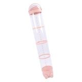 Stuffed Animal Storage Tube 162cm Large Capacity Plush Doll Storage Bucket Visible Toy Storage Bucket for Playroom Bedroom Rosy In Australia - Darrahopens