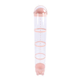 Stuffed Animal Storage Tube 162cm Large Capacity Plush Doll Storage Bucket Visible Toy Storage Bucket for Playroom Bedroom Rosy