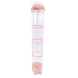 Stuffed Animal Storage Tube 162cm Large Capacity Plush Doll Storage Bucket Visible Toy Storage Bucket for Playroom Bedroom Rosy